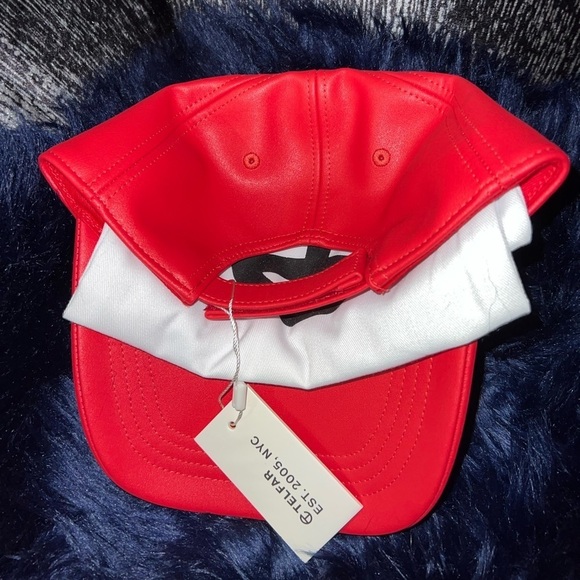 Red Telfar hat - Picture 2 of 3